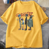 Music Band Gorillaz PUNK ROCK T Shirt Men Women Summer 90S O-Neck Cotton Short Sleeve T-Shirts Clothes Vintage Y2K Clothing Tee