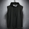 Short Sleeve Quick Dry Vest Men'S for Summer Black Grey Tshirt GYM Tank Top Tees with Hoodies Fashion Clothes Oversize 3XL