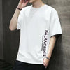 Men'S Summer Loose Fit 100 Cotton Printed T-Shirt Tops