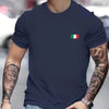 Men'S Summer Loose Fit 100 Cotton Printed T-Shirt Tops